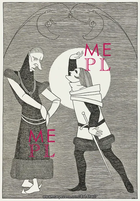: Scene from Bernard Shaw's Saint Joan : Scene from Bernard Shaw's Saint Joan