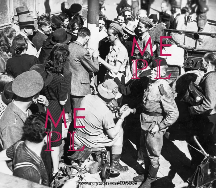 : Scene at the Black Market : Scene at the Black Market