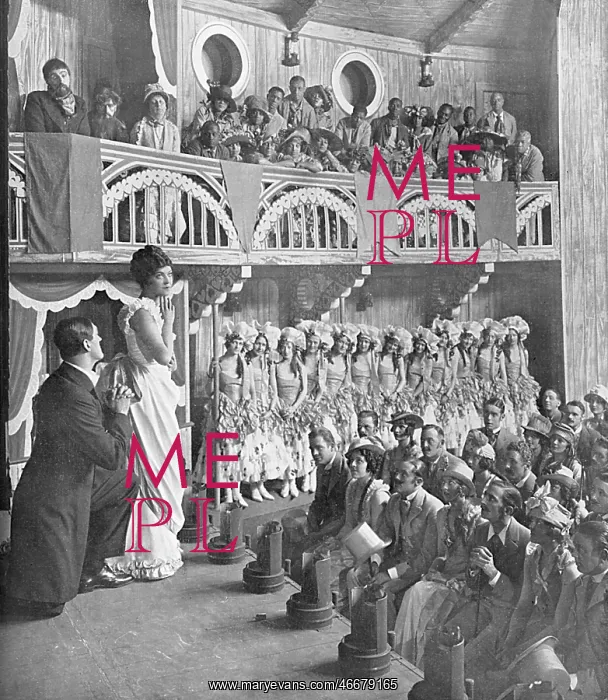 : Scene from Show Boat at Drury Lane, 1928 : Scene from Show Boat at Drury Lane, 1928