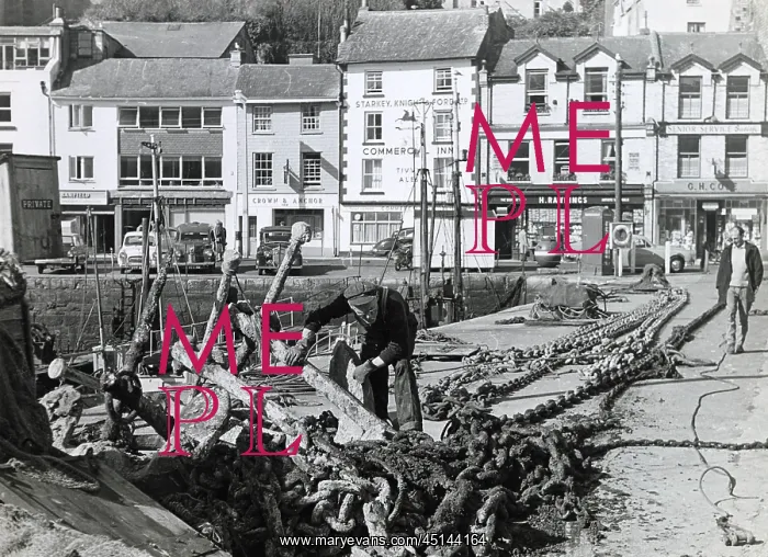  : Scene in Brixham Harbour, Devon
