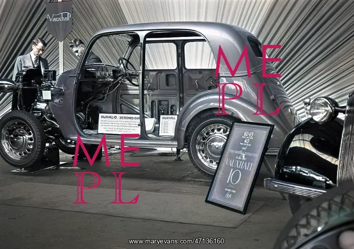 : Scene in a car showroom : Scene in a car showroom