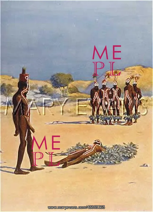 : SCENE FROM A CORROBOREE : SCENE FROM A CORROBOREE