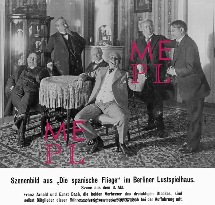 : Scene from Die spanische Fliege - The Spanish : Scene from Die spanische Fliege - The Spanish
