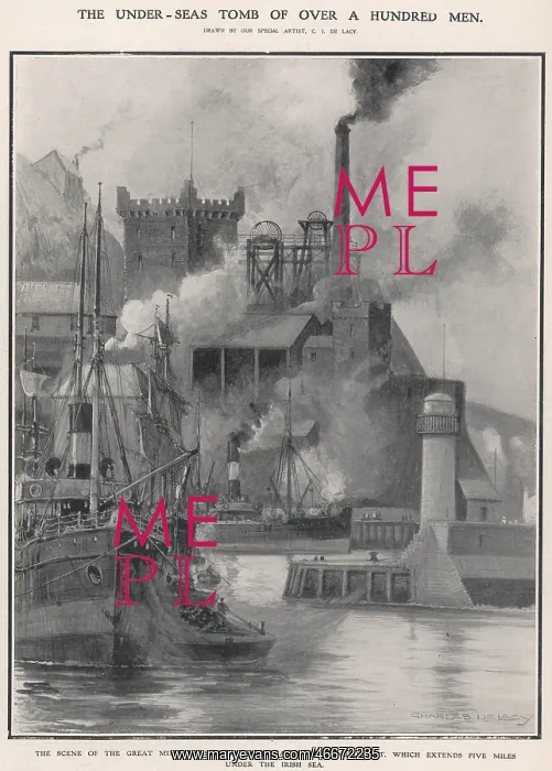 : Scene of mine disaster at Wellington Pit : Scene of mine disaster at Wellington Pit