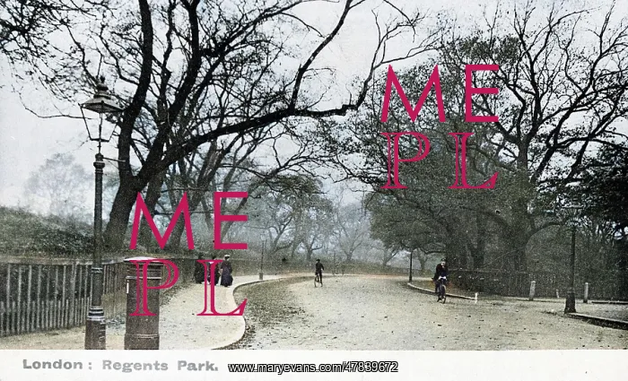  : Scene on the edge of Regents Park, London