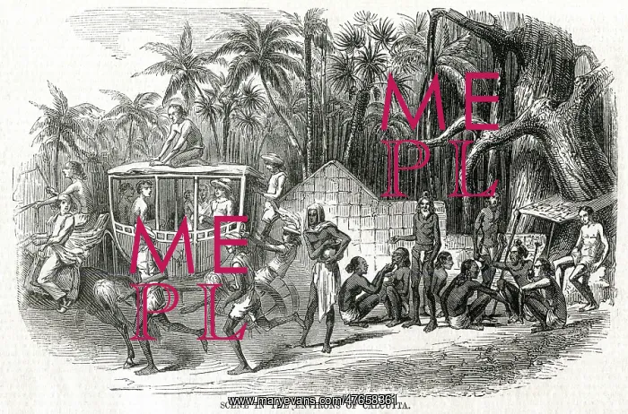  : Scene in the environs of Calcutta 1857