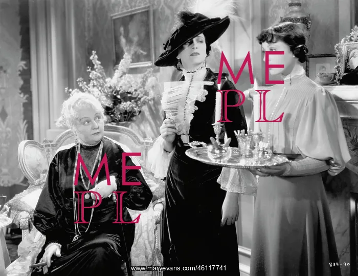 : A scene from Escapade, with Luise Rainer on the right : A scene from Escapade, with Luise Rainer on the right