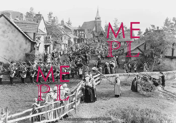 : Scene from Evangeline, 1929 : Scene from Evangeline, 1929