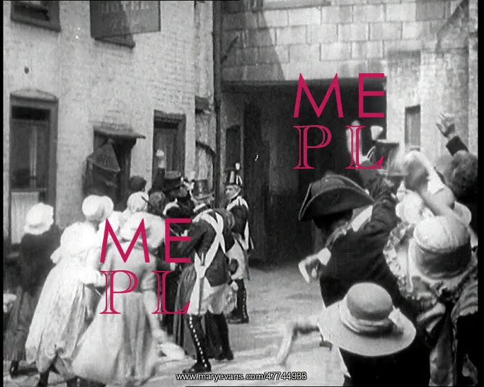 : Scene from the Feature Film Nelson'. Crowds : Scene from the Feature Film Nelson'. Crowds