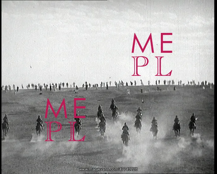 : Scene from a Film: Actors Playing British Troops : Scene from a Film: Actors Playing British Troops