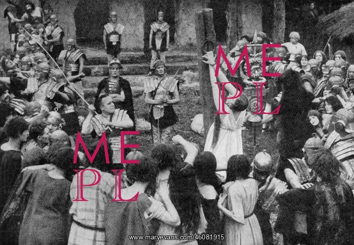  : A scene from the film Boadicea (1927)
