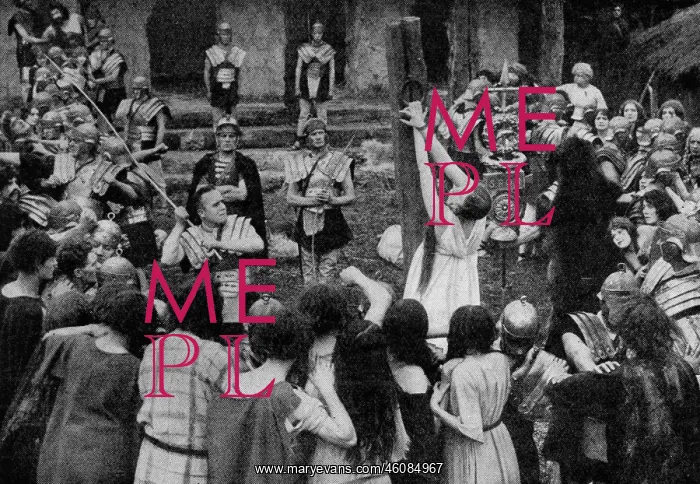  : A scene from the film Boadicea (1927)