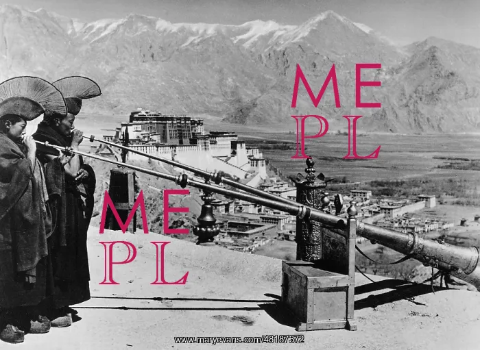 : Scene from Geheimnis Tibet, 1941 : Scene from Geheimnis Tibet, 1941