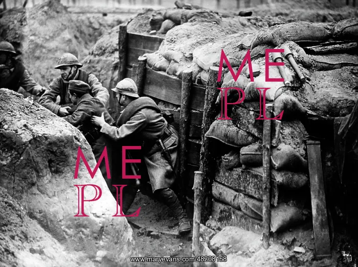 : Scene from a German war movie : Scene from a German war movie