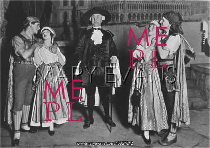 : Scene from The Gondoliers : Scene from The Gondoliers
