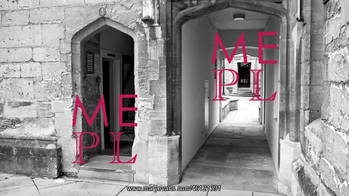 : Scene inside University College, Oxford : Scene inside University College, Oxford