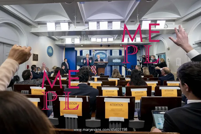 : Scene in the James S. Brady Press Briefing Room : Scene in the James S. Brady Press Briefing Room