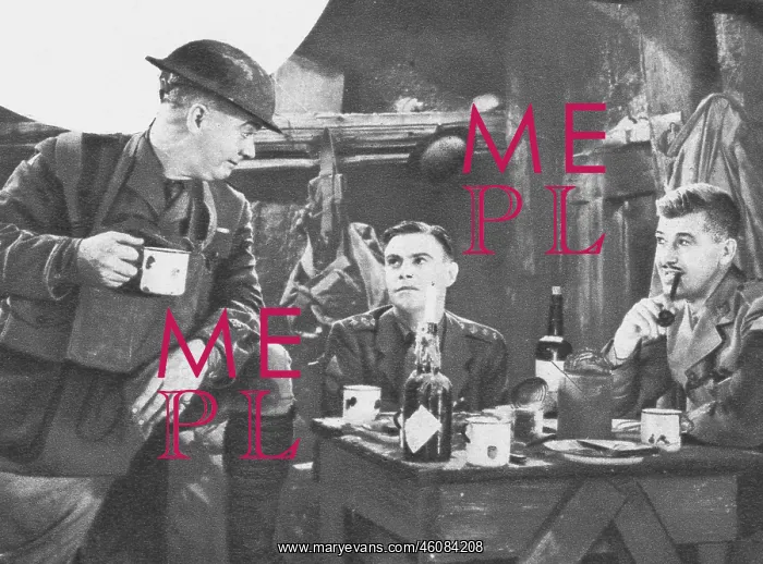 : A scene from Journey's End (1930) : A scene from Journey's End (1930)