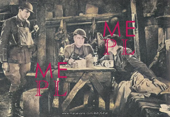 : A scene from Journey's End (1930) : A scene from Journey's End (1930)