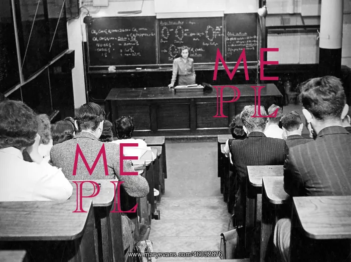 : Scene in a lecture theatre : Scene in a lecture theatre