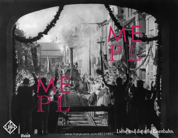 : Scene from Love and the First Railroad, 1934 : Scene from Love and the First Railroad, 1934