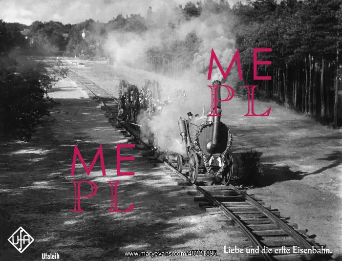 : Scene from Love and the First Railroad, 1934 : Scene from Love and the First Railroad, 1934