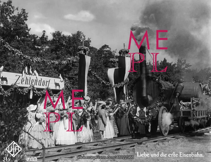 : Scene from Love and the First Railroad, 1934 : Scene from Love and the First Railroad, 1934