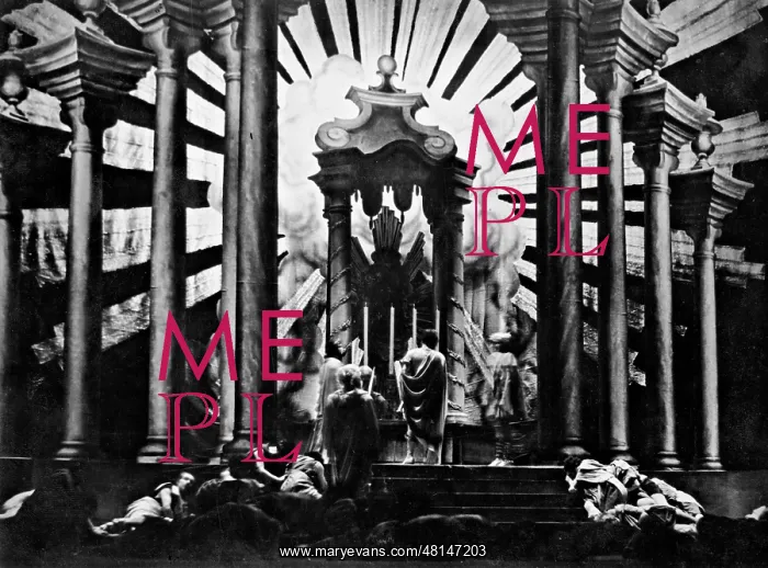 : Scene from Mozart's opera Idomeneo, 1933 : Scene from Mozart's opera Idomeneo, 1933