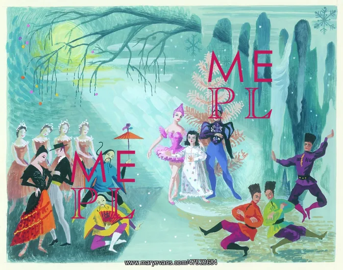 : Scene from the Nutcracker ballet : Scene from the Nutcracker ballet