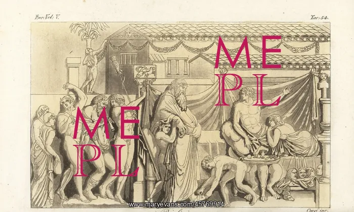  : Scene from Petronius's Satyricon