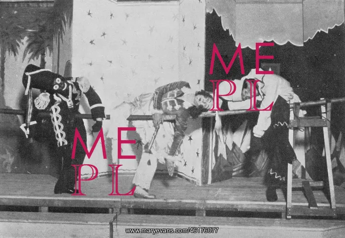 : A scene from Petrouchka, revived by Nijinska in : A scene from Petrouchka, revived by Nijinska in