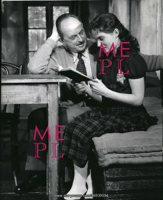 : Scene from play, The Diary of Anne Frank, Munich, Germany : Scene from play, The Diary of Anne Frank, Munich, Germany