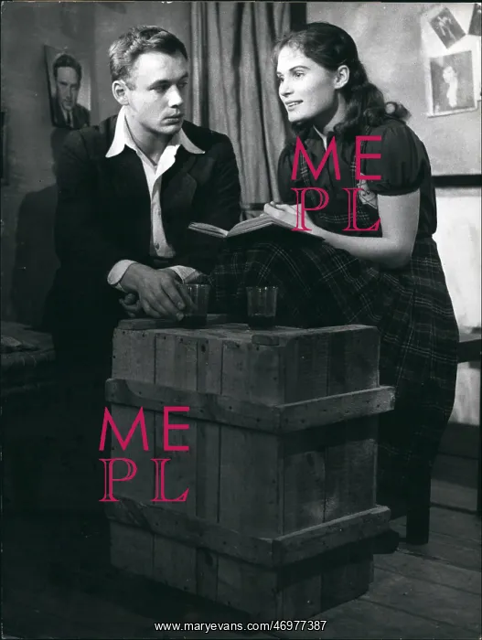 : Scene from play, The Diary of Anne Frank, Munich, Germany : Scene from play, The Diary of Anne Frank, Munich, Germany