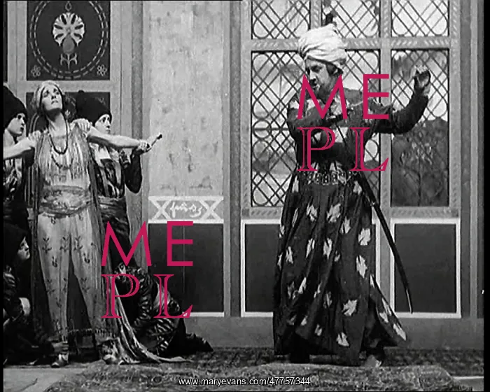 : Scene from the Play Hassan': The Actor Henry : Scene from the Play Hassan': The Actor Henry