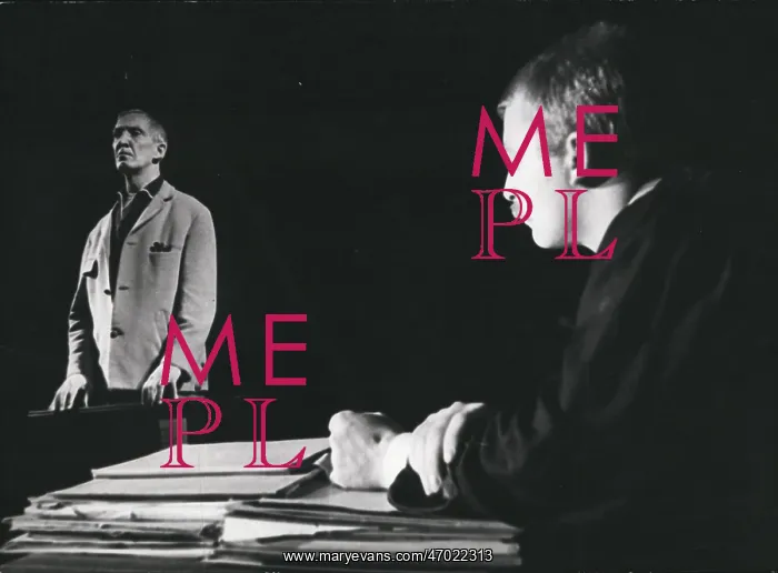 : Scene from play by Peter Weiss, The Investigation : Scene from play by Peter Weiss, The Investigation