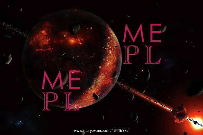 : A scene portraying the early stages of a solar system ? : A scene portraying the early stages of a solar system ?