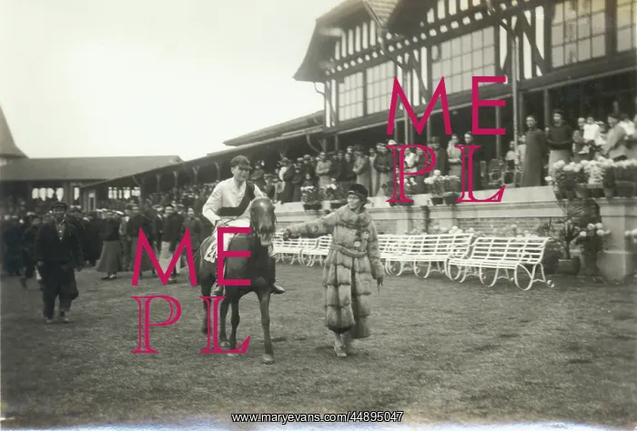 : Scene at a racecourse in the Far East : Scene at a racecourse in the Far East