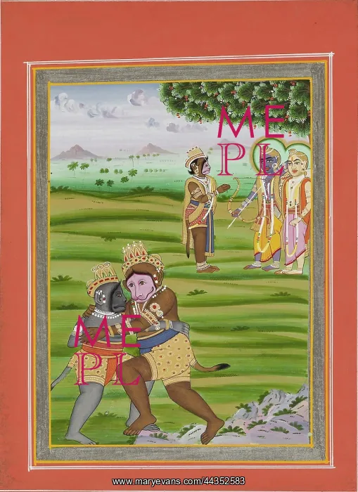: Scene from Ramayana : Scene from Ramayana