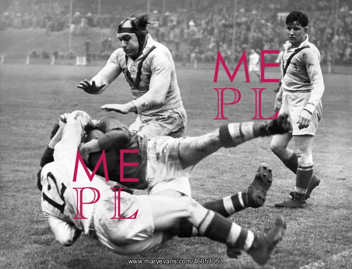  : Scene at a rugby match