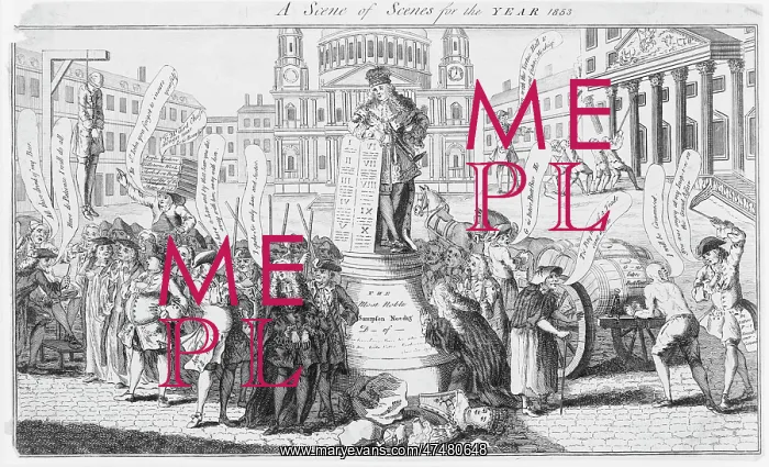 : A scene of scenes for the year 1853 : A scene of scenes for the year 1853