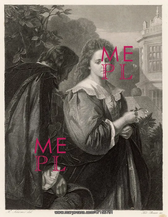 : Scene from Shakespeare's Much Ado About Nothing : Scene from Shakespeare's Much Ado About Nothing