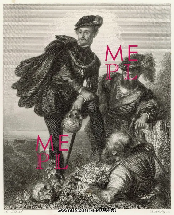  : Scene from Shakespeare's Hamlet