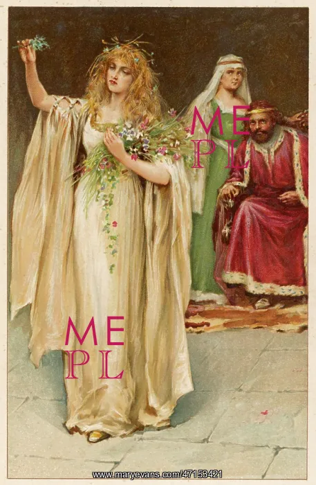 : Scene from Shakespeare's Hamlet : Scene from Shakespeare's Hamlet