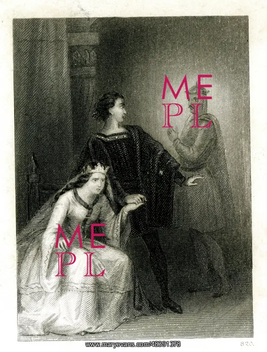 : Scene from Shakespeare's Hamlet : Scene from Shakespeare's Hamlet
