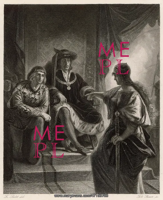 : Scene from Shakespeare's Henry VI Part I : Scene from Shakespeare's Henry VI Part I