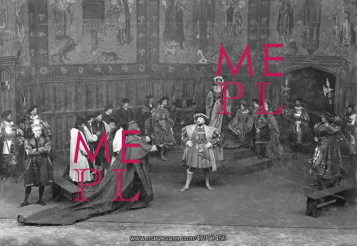 : Scene from Shakespeare's Henry VIII : Scene from Shakespeare's Henry VIII