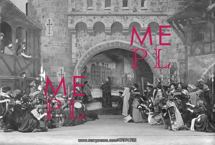 : Scene from Shakespeare's Henry VIII : Scene from Shakespeare's Henry VIII