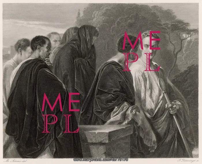 : Scene from Shakespeare's Julius Caesar : Scene from Shakespeare's Julius Caesar