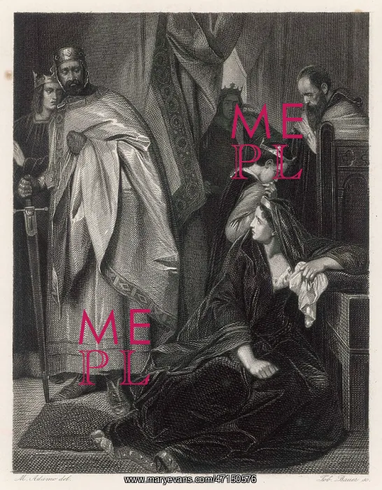 : Scene from Shakespeare's King John : Scene from Shakespeare's King John