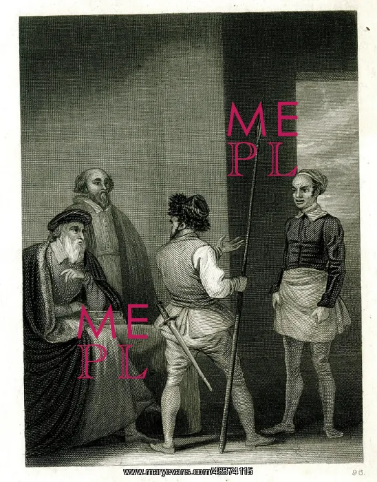 : Scene from Shakespeare's Measure for Measure : Scene from Shakespeare's Measure for Measure
